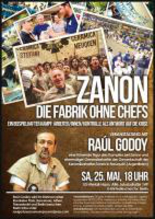 Plakat zur Rundreise von Raúl Godoy