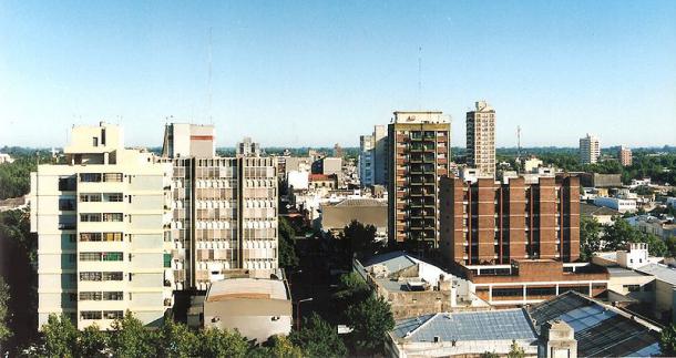 Vista de la zona céntrica de la ciudad de Junín / Q: Wikipedia