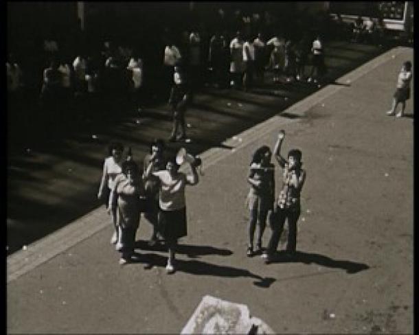 Streikende Frauen bei Pierburg/Neuss im August 1973, von: Schmidt/Wittenberg.