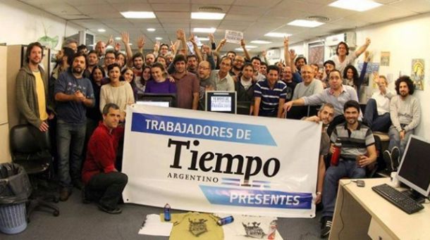 Nace la cooperativa de los trabajadores de Tiempo Argentino