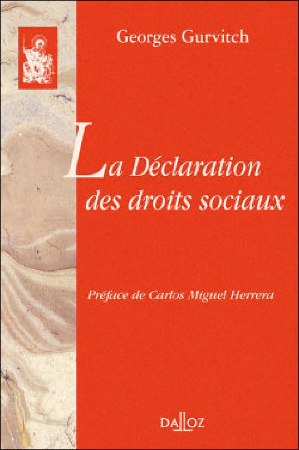 Georges Gurvitch, les droits sociaux et l’autogestion