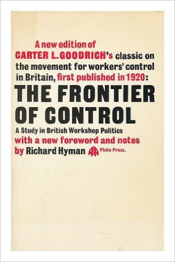 The Frontier of Control